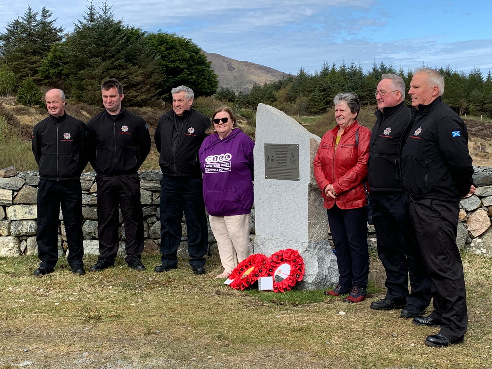 Shackleton Memorial installed with Western Isles Lottery funding